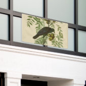 Audubon American Crow Black Bird Banner (Äußeres Gebäude)