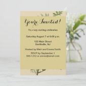 Audubon American Crow Black Bird Einladung (Stehend Vorderseite)