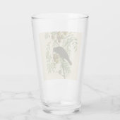 Audubon American Crow Black Bird Glas (Rückseite)