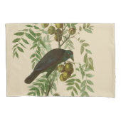 Audubon American Crow Black Bird Kissenbezug (Vorderseite)