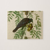 Audubon American Crow Black Bird Puzzle (Horizontal)