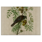 Audubon American Crow Black Bird Schneidebrett (Vorderseite)