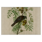 Audubon American Crow Black Bird Schneidebrett (Vorderseite)