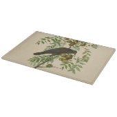 Audubon American Crow Black Bird Schneidebrett (Ecke)