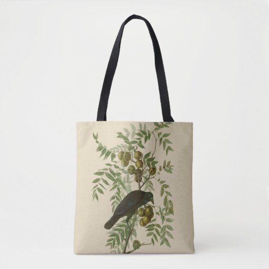 Audubon American Crow Black Bird Tasche (Vorderseite)