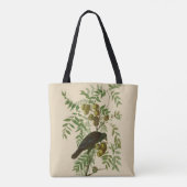 Audubon American Crow Black Bird Tasche (Rückseite)