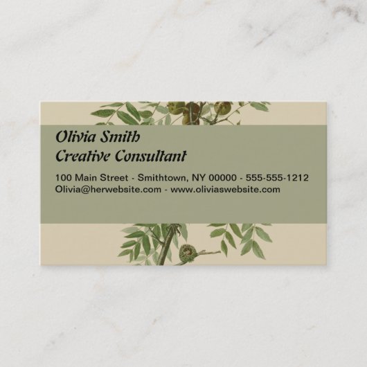 Audubon American Crow Black Bird Visitenkarte (Vorderseite)