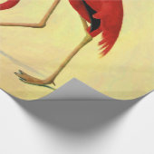 Audubon American Flamingo Painting Geschenkpapier (Ecke)