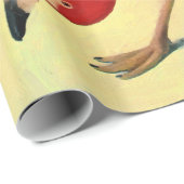 Audubon American Flamingo Painting Geschenkpapier (Rolleneckpunkt)