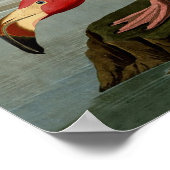 Audubon American Flamingo Poster (Ecke)