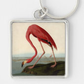 Audubon American Flamingo Schlüsselanhänger (Vorne)