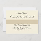 Audubon American Robin Wildlife Bird Illustration Einladung (Rückseite)