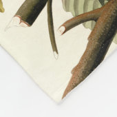 Audubon American Robin Wildlife Bird Illustration Fleecedecke (Ecke)