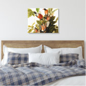 Audubon American Robin Wildlife Bird Illustration Leinwanddruck (Insitu (Schlafzimmer))