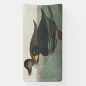 Audubon American Scoter Duck Classic Banner (Vertikal)