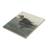 Audubon American Scoter Duck Classic Fliese (Seite)