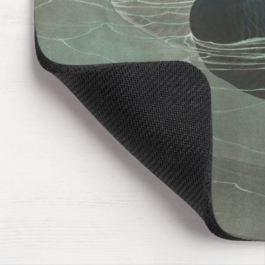 Audubon American Scoter Duck Classic Mousepad (Ecke)