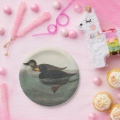 Audubon American Scoter Duck Classic Pappteller (Party)