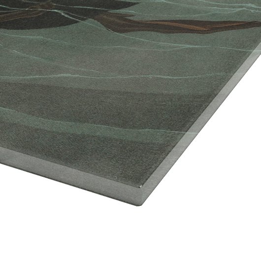 Audubon American Scoter Duck Classic Schneidebrett (Ecke)