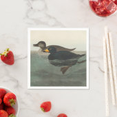 Audubon American Scoter Duck Classic Serviette (Beispiel)