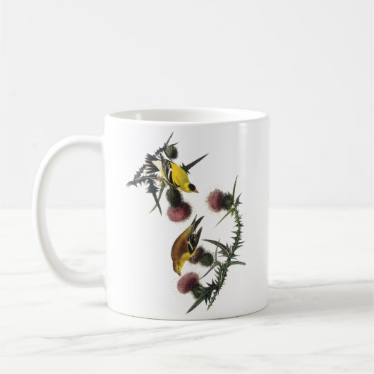 Audubon AmerikanerGoldfinch Kaffeetasse (Links)