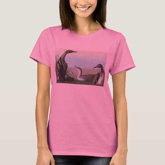 Audubon: Arktische Loon T-Shirt (Vorderseite)
