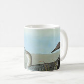 Audubon: Arktischer Loon Kaffeetasse (VorderseiteRechts)