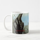 Audubon: Arktischer Loon Kaffeetasse (Links)