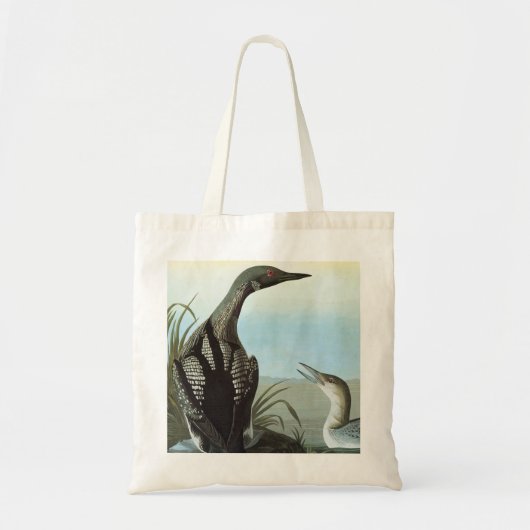 Audubon: Arktischer Loon Tragetasche (Vorne)