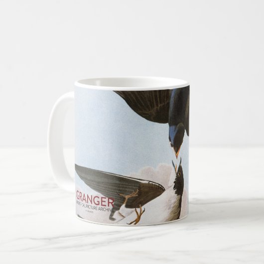Audubon: Baum-Schwalbe Kaffeetasse (Vorderseite Links)