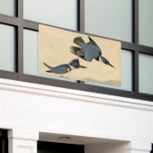 Audubon Belted Kingfisher Wildlife Bird Banner (Äußeres Gebäude)