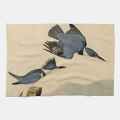 Audubon Belted Kingfisher Wildlife Bird Geschirrtuch (Horizontal)