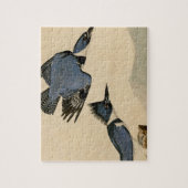 Audubon Belted Kingfisher Wildlife Bird Puzzle (Vertikal)