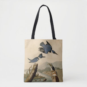 Audubon Belted Kingfisher Wildlife Bird Tasche