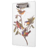 Audubon bemalt Jagdvögel in einem Cherokee Pflaume Klemmbrett (Links)