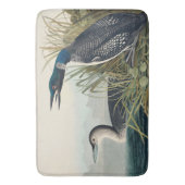 Audubon Bird Loon Diver Classic Badematte (Vorderseite Vertikal)