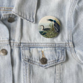 Audubon Bird Loon Diver Classic Button (Beispiel)