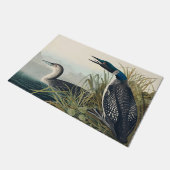 Audubon Bird Loon Diver Classic Fußmatte (Schrägansicht)