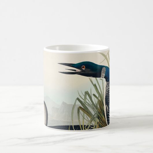 Audubon Bird Loon Diver Classic Kaffeetasse (Mittel)
