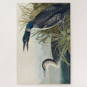 Audubon Bird Loon Diver Classic Puzzle (Vertikal)