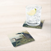 Audubon Bird Loon Diver Classic Rechteckiger Pappuntersetzer (Vor Ort)