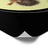 Audubon Birds Orioles Vintag Art Poster (Ecke)