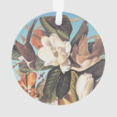 Audubon Black Billed Cuckoo Birds Ornament (Rückseite)
