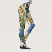 Audubon blaue Jay-Vögel ganz über Druck-Leggings Leggings (Rechts)
