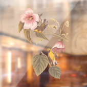 Audubon Blue Winged Yellow Warbler Bird Glass Orna Fensteraufkleber (Blatt 2)