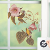 Audubon Blue Winged Yellow Warbler Bird Glass Orna Fensteraufkleber (Zuhause)