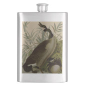 Audubon Canada Goose Wildlife Bird Flachmann (Vorderseite)