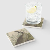 Audubon Canada Goose Wildlife Bird Steinuntersetzer (Seitenansicht)