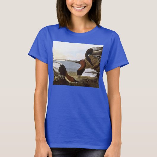 Audubon: Canvasback T-Shirt (Vorderseite)
