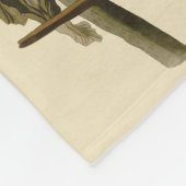 Audubon Carolina Parrot Bird Illustration Fleecedecke (Ecke)